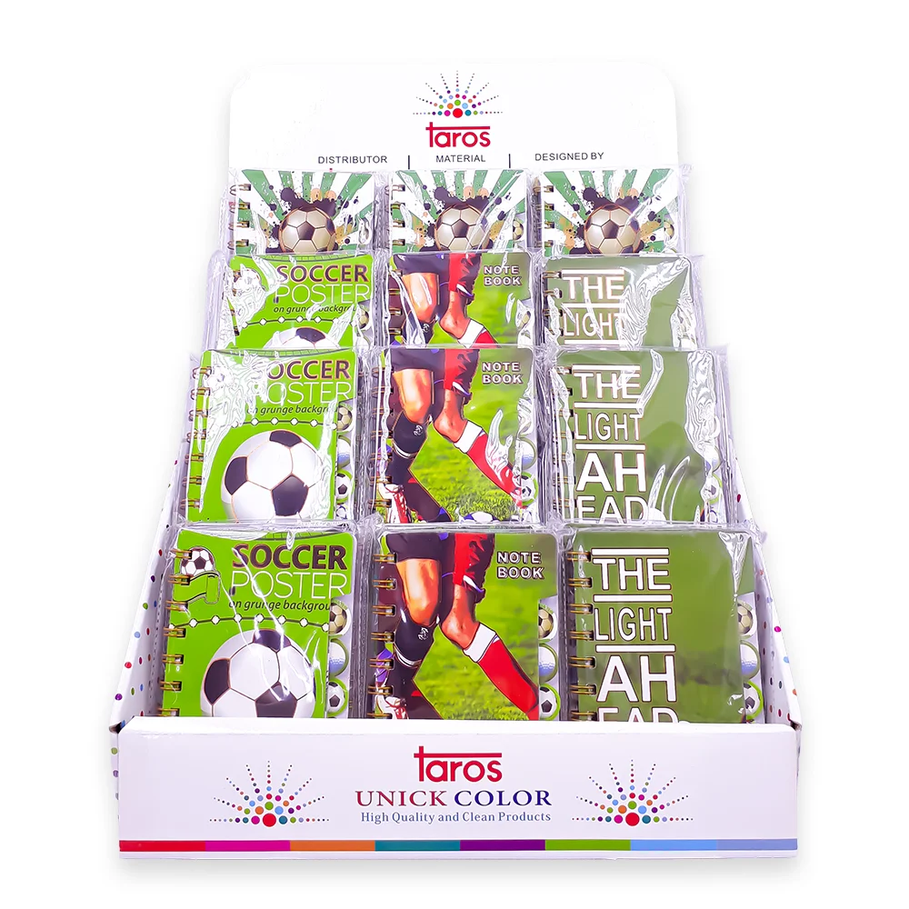 UNICK COLOR FOOTBALL NOT DEFTERİ 9469