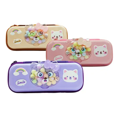 UNICK COLOR BONCUKLU KEDİ ELEGANCE KALEMKUTU 9658