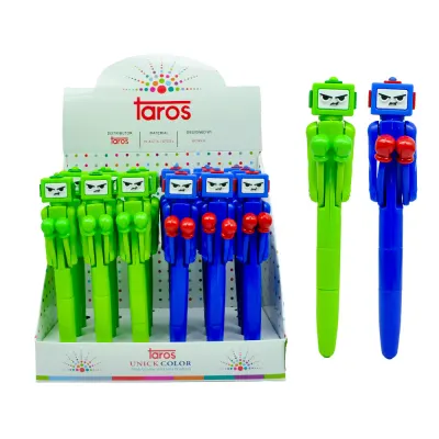 UNICK COLOR ROBOT BOKSÖR TÜKENMEZ KALEM 9623