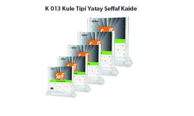 KEJEA KAİDE YATAY SÜTUN 120x220mm ŞEFFAF K-015 15307027