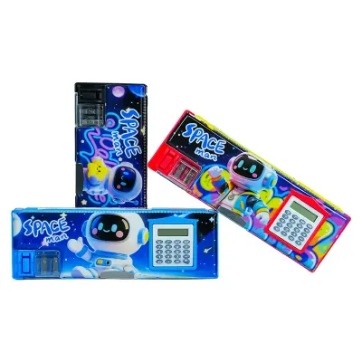 UNICK COLOR KALEM ÇANTASI SPACE HESAP MAKİNELİ FONKSİYONEL 7140