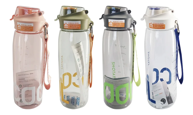 SHOTAY MATARA TRITAN 1000 ML COOL (4 ASS.) SHT-ST-6265