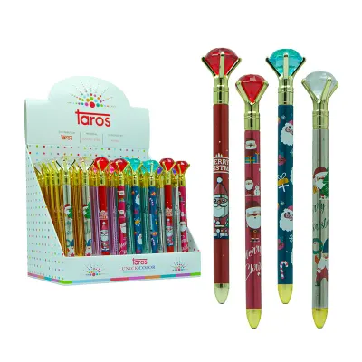 UNICK COLOR TÜKENMEZ KALEM YILBAŞI TAŞLI 48 Lİ 8614