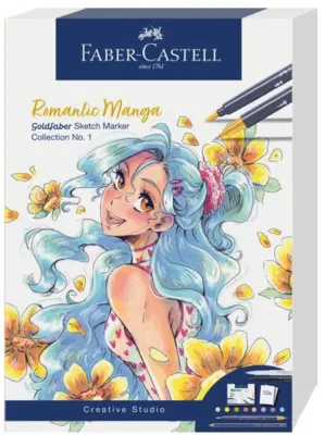 FABER GOLDFABER SKETCH MARKÖR ROMANTİK MANGA SET 164701