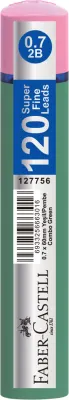 FABER MİN GRIP SOFT 0.7MM 2B 60MM 120Lİ KOMBO YEŞİL/PEMBE 127756