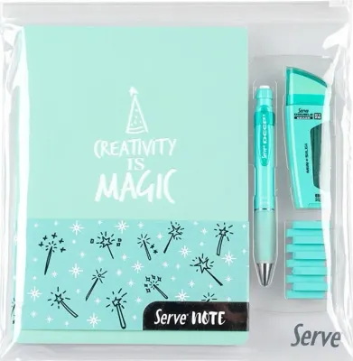 SERVE DEFTER SETİ DEEP DBL ERASE STEPS SİLGİ NANE YEŞİLİ SV-NTSETNY