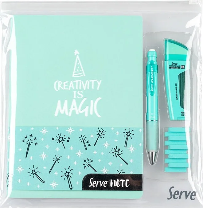 SERVE DEFTER SETİ DEEP DBL ERASE STEPS SİLGİ NANE YEŞİLİ SV-NTSETNY