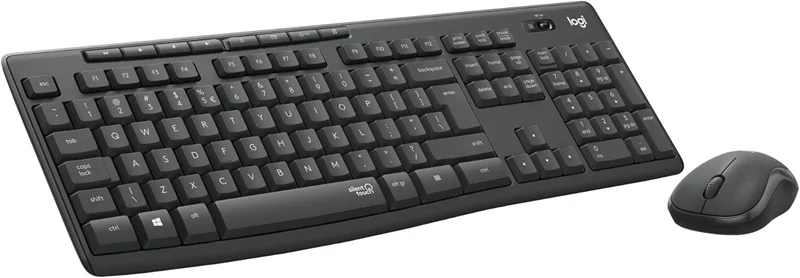 LOGITECH KLAVYE MOUSE SET MK295 KABLOSUZ SİYAH 920-009804