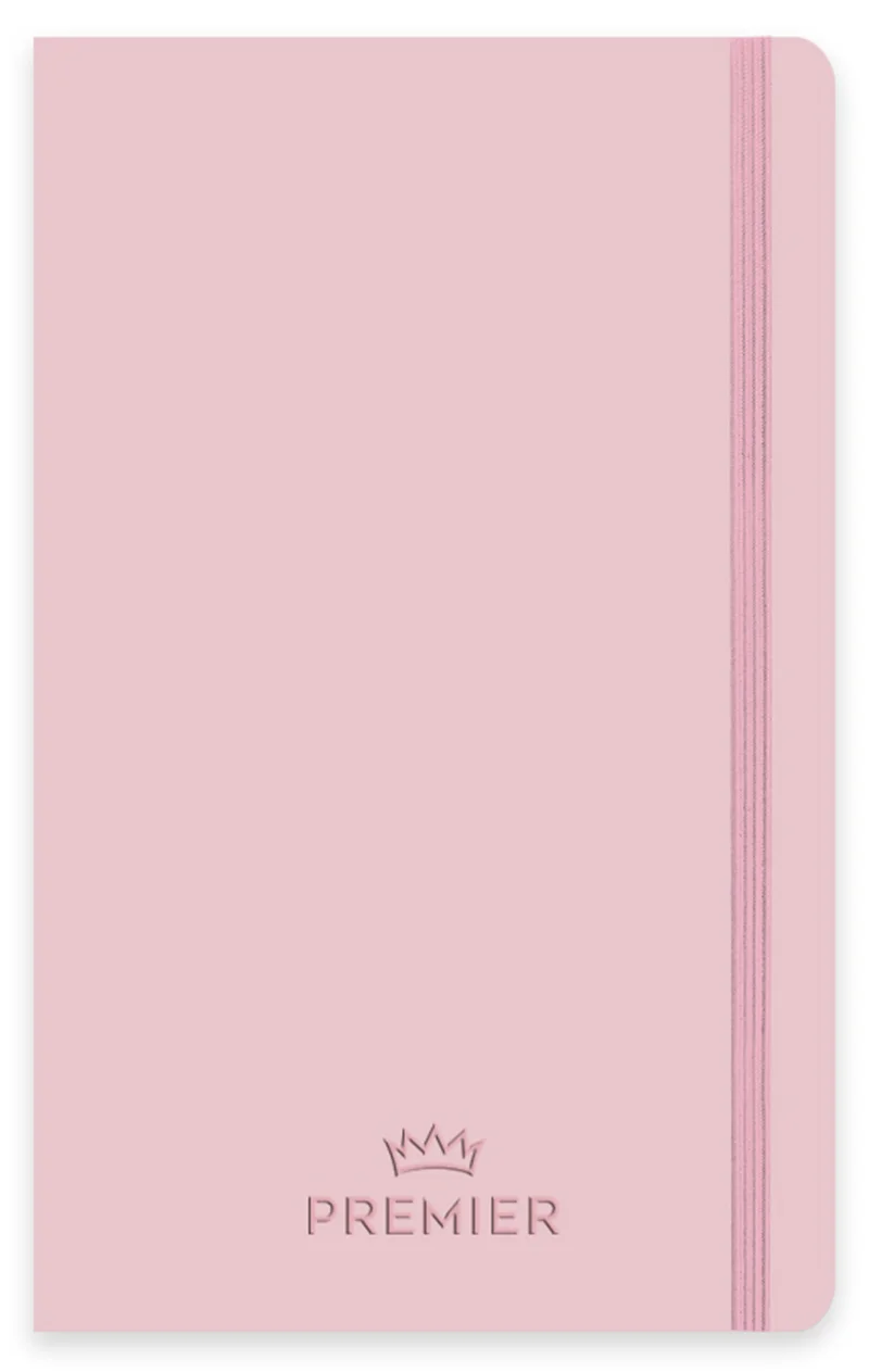 KESKİN DEFTER PREMİER 9x14 CİLTLİ PEMBE 80 YP. ÇİZGİLİ 410603-99