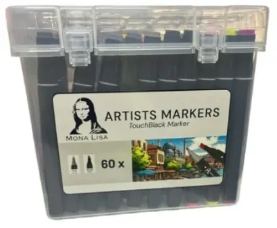 SÜDOR MONA LİSA TOUCHBLACK MARKER 60 RENK TM1-60