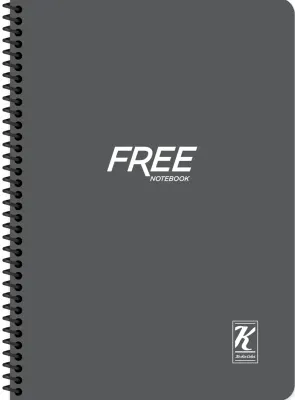 KESKİN DEFTER FREE YENİ A4 PP KAPAK SPİRALLİ 40 YP. ÇİZGİLİ 320091-99