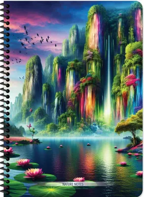KESKİN A4 80 YP.ÇİZ. KARTON KP.SPR.NATURE DEFTER 387011-99