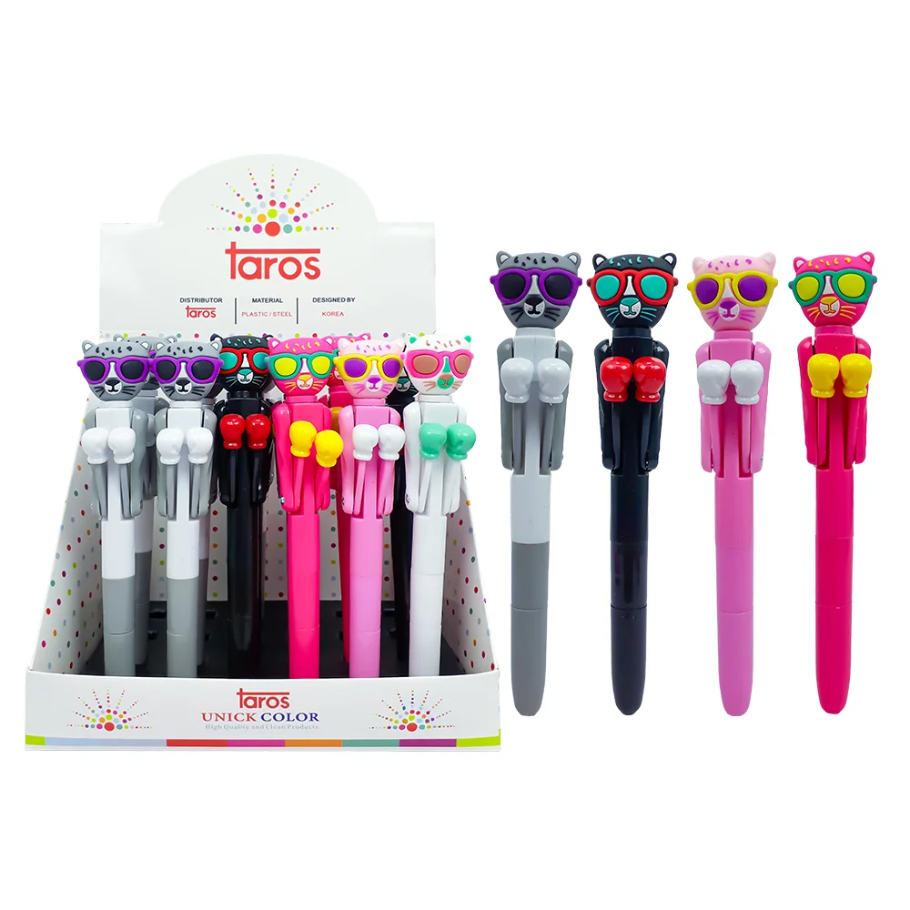 UNICK COLOR BOKSÖR KEDİ TÜKENMEZ KALEM 9620