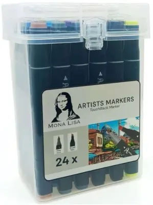 SÜDOR MONA LİSA TOUCHBLACK MARKER 24 RENK TM1-24