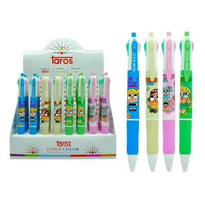 UNICK COLOR AĞLAYAN BEBEK 4 RENK TÜKENMEZ KALEM 9717
