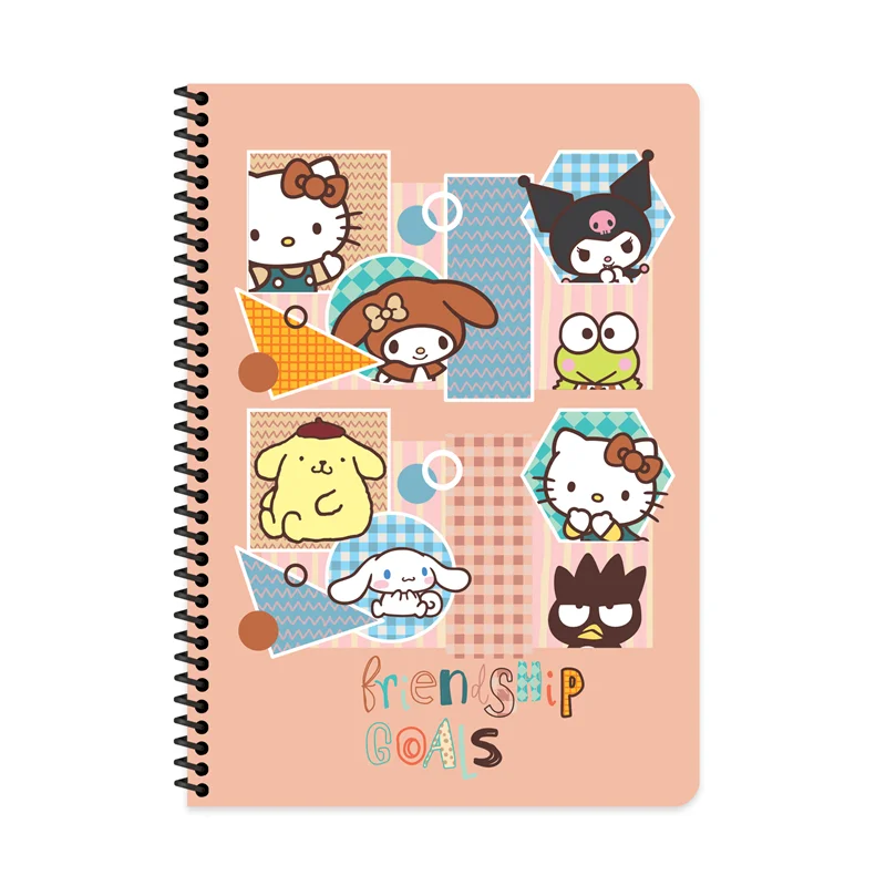 KESKİN HELLO KİTTY AND FRİENDS A4 80 YP KARELİ SPR.KARTON KAPAK DEFTER 380622-13