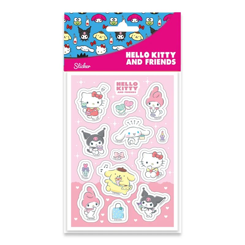 KESKİN STICKER PUFFY HELLO KITTY AND FRIENDS 221300-13