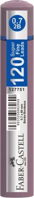 FABER MİN GRIP SOFT 0.7MM 2B 60MM 120Lİ TİT BORDO 127751