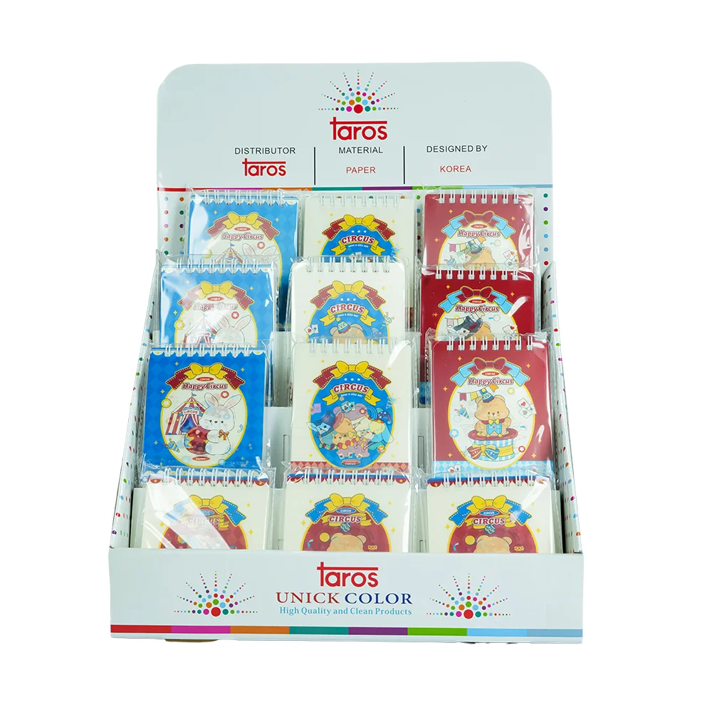 UNICK COLORHAPPY CIRCUS 3D NOT DEFTERİ 9814