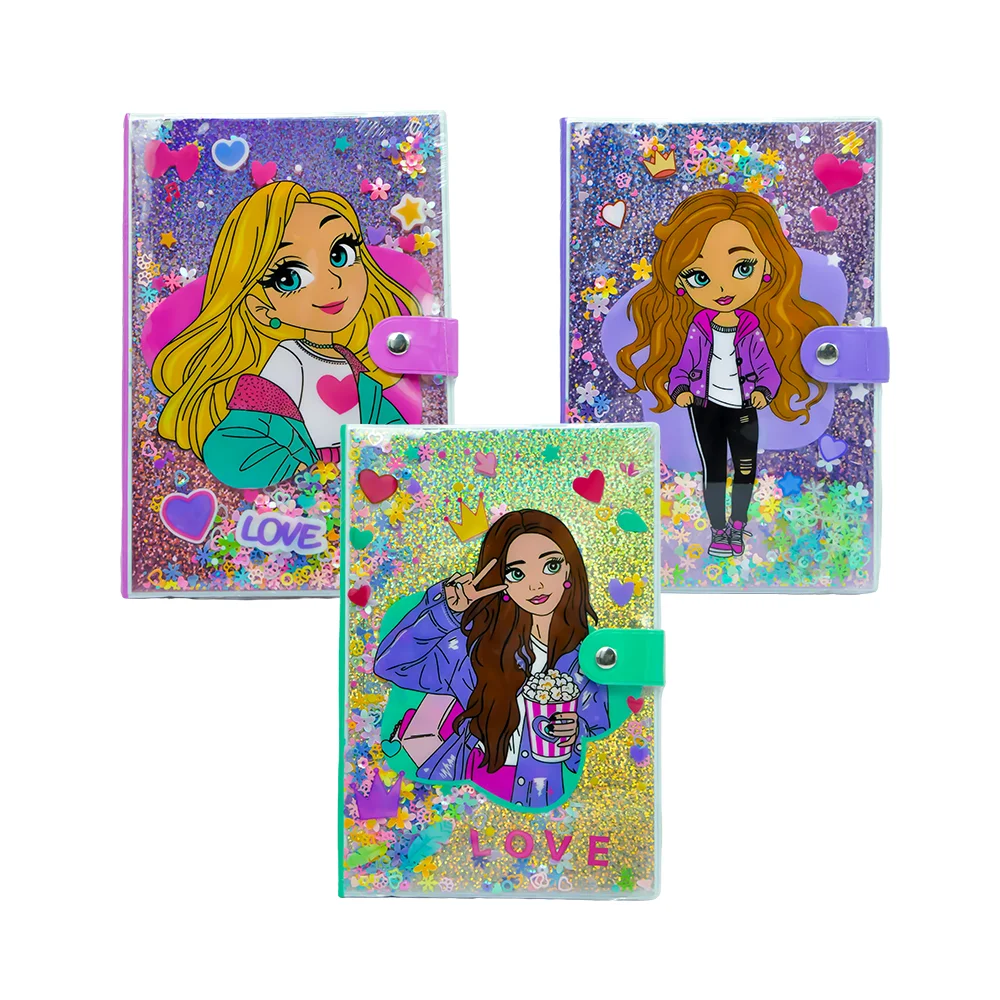UNICK COLOR PULLU GİRL ÇIT ÇITLI A5 DEFTER 9530