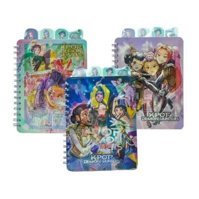 UNICK COLOR HUNTERS 3 BOYUTLU SPİRALLİ A5 DEFTER 9590
