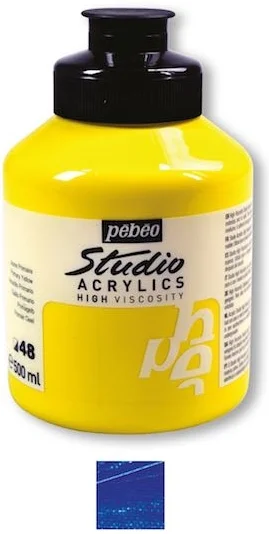 PEBEO AKRİLİK BOYA STUDIO 500 ML 171*25 LIGHT ULTRAMARINE BLUE