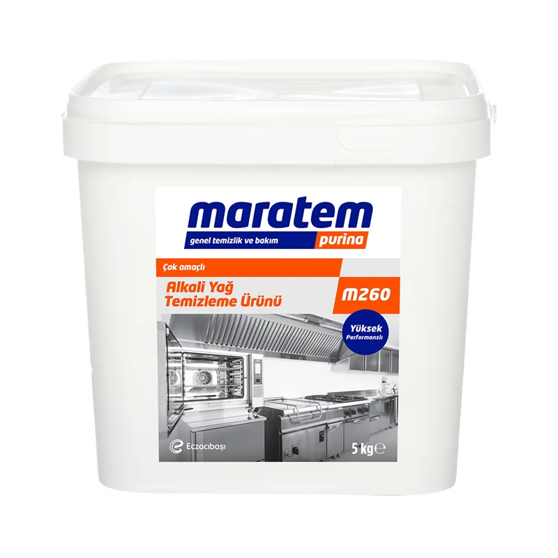 MARATEM M260 ALKALİ YAĞ TEMİZLEME ÜRÜNÜ TOZ 5 KG 9225677