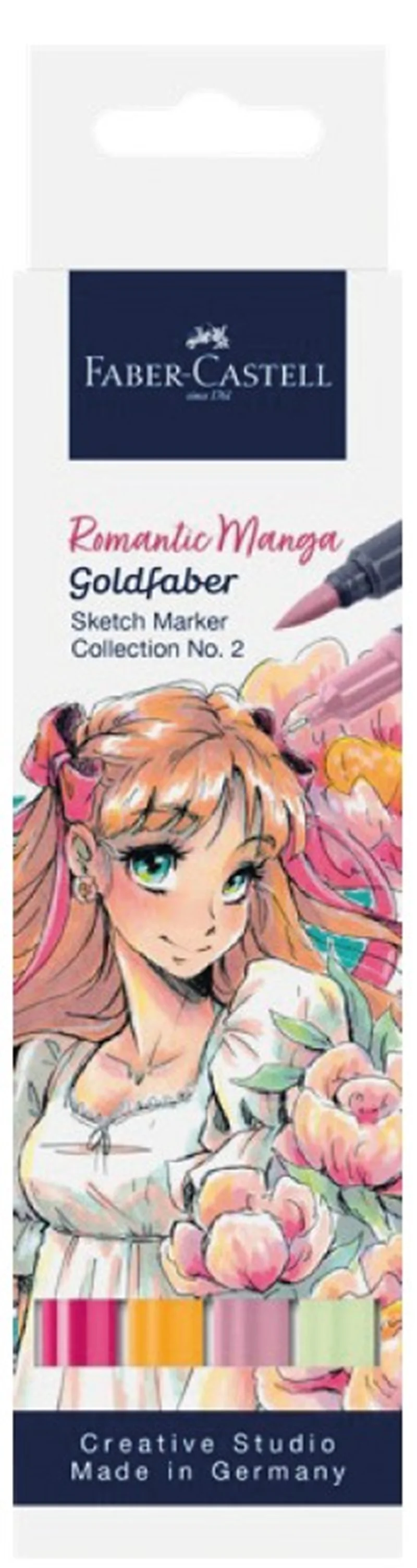 FABER GOLDFABER SKETCH MARKÖR ROMANTİK MANGA NO:2 3 LÜ 164733