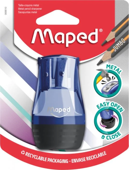 MAPED KALEMTIRAŞ YENİ TONİC METAL ÇİFT DELİKLİ BLİSTER 068610