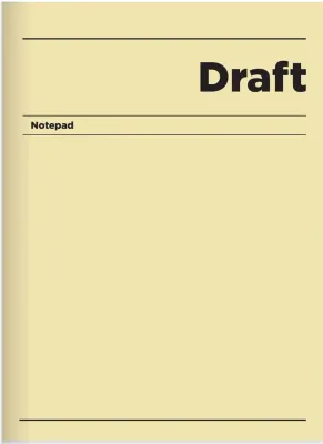 KESKİN DEFTER DRAFT SERT KAPAK CİLTLİ 17x24 HAFİF KAĞIT 120 YP.KARELİ 410542-99