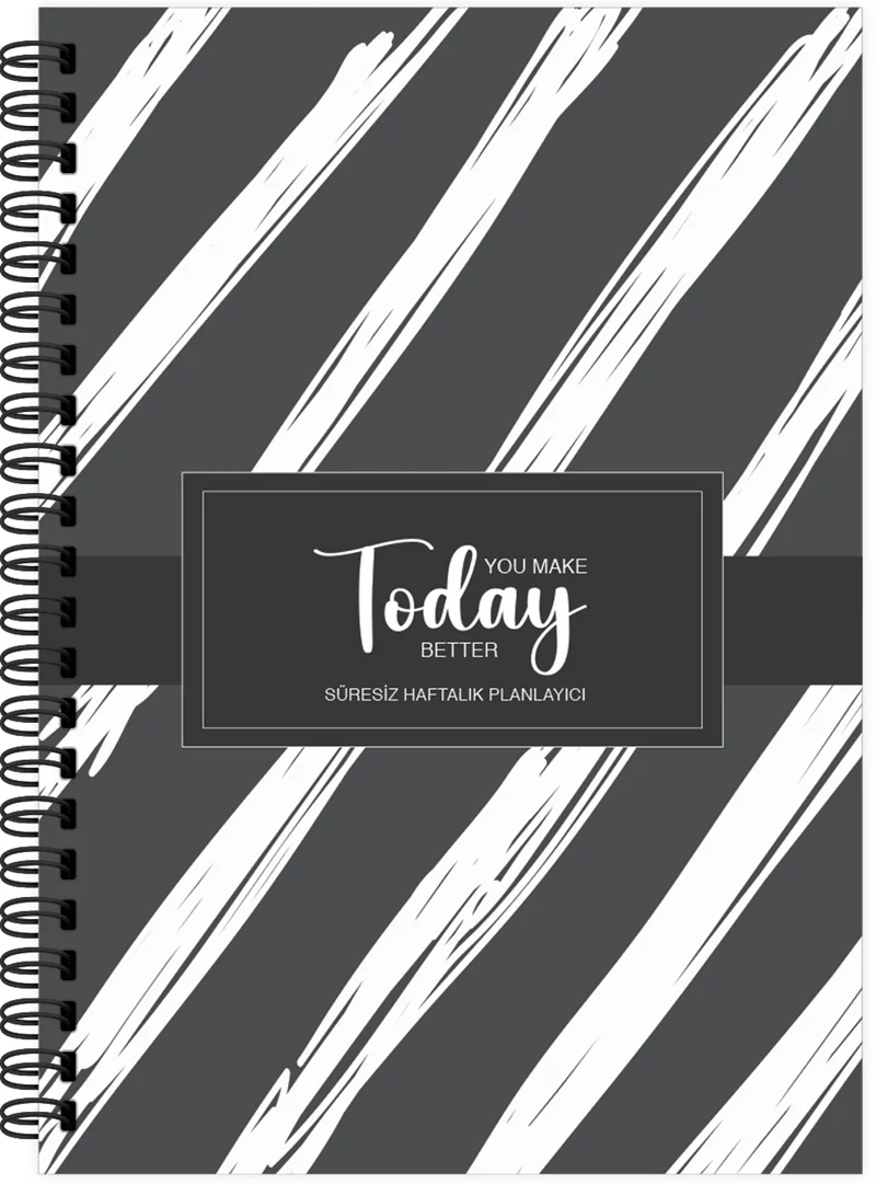 KESKİN 17*24 80 YP. TODAY SÜRESİZ HAFTALIK PLANLAYICI 419001-99