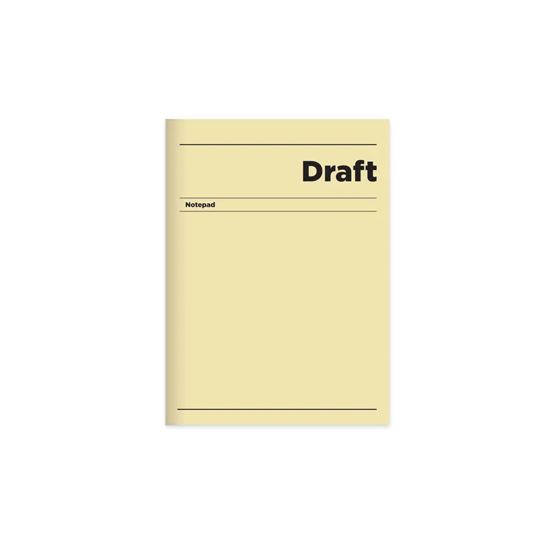 KESKİN DEFTER DRAFT SERT KAPAK CİLTLİ 14x20 HAFİF KAĞIT 120 YP. ÇİZGİLİ 410531-99