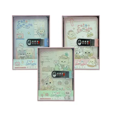 UNICK COLOR CCAT SONATA B5 ŞİFRELİ GÜNLÜK 9774