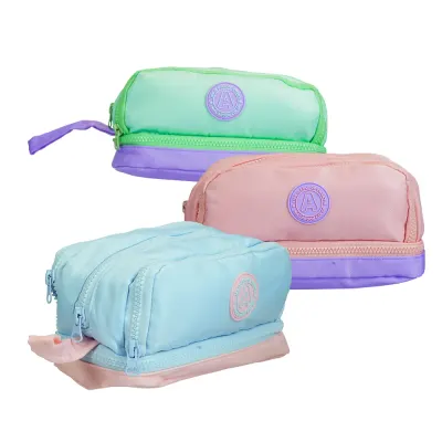 UNICK COLOR SOFT 4 BÖLMELİ KALEM KUTUSU 9823