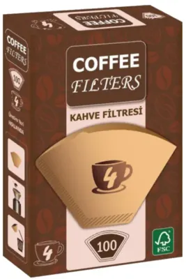 COFFEE FILTERS BROWN NO:4 100 LÜ KAHVE FİLTRE KAĞIDI