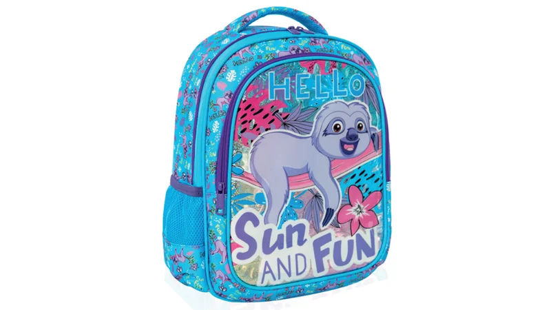 ADEL SIRT ÇANTASI KİDS HELLO SLOTH PVC 000131