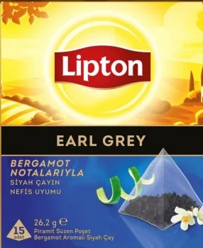 LİPTON BARDAK POŞET ÇAY 15 Lİ EARL GREY 26.2g 802904