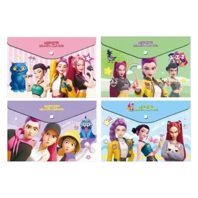 UNICK COLOR HUNTERS GİRL A4 ÇIT ÇIT DOSYA 10010