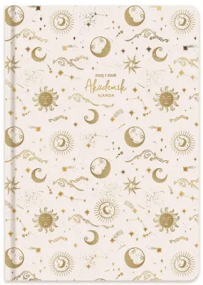 KESKİN AJANDA AKADEMİK 17x24 CİLTLİ LUNAR 600095-99