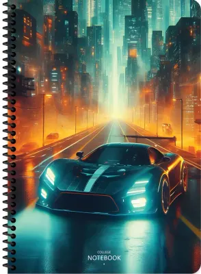KESKİN A4 80 YP.KAR. KARTON KP.SPR.ARABALAR DEFTER 387312-99