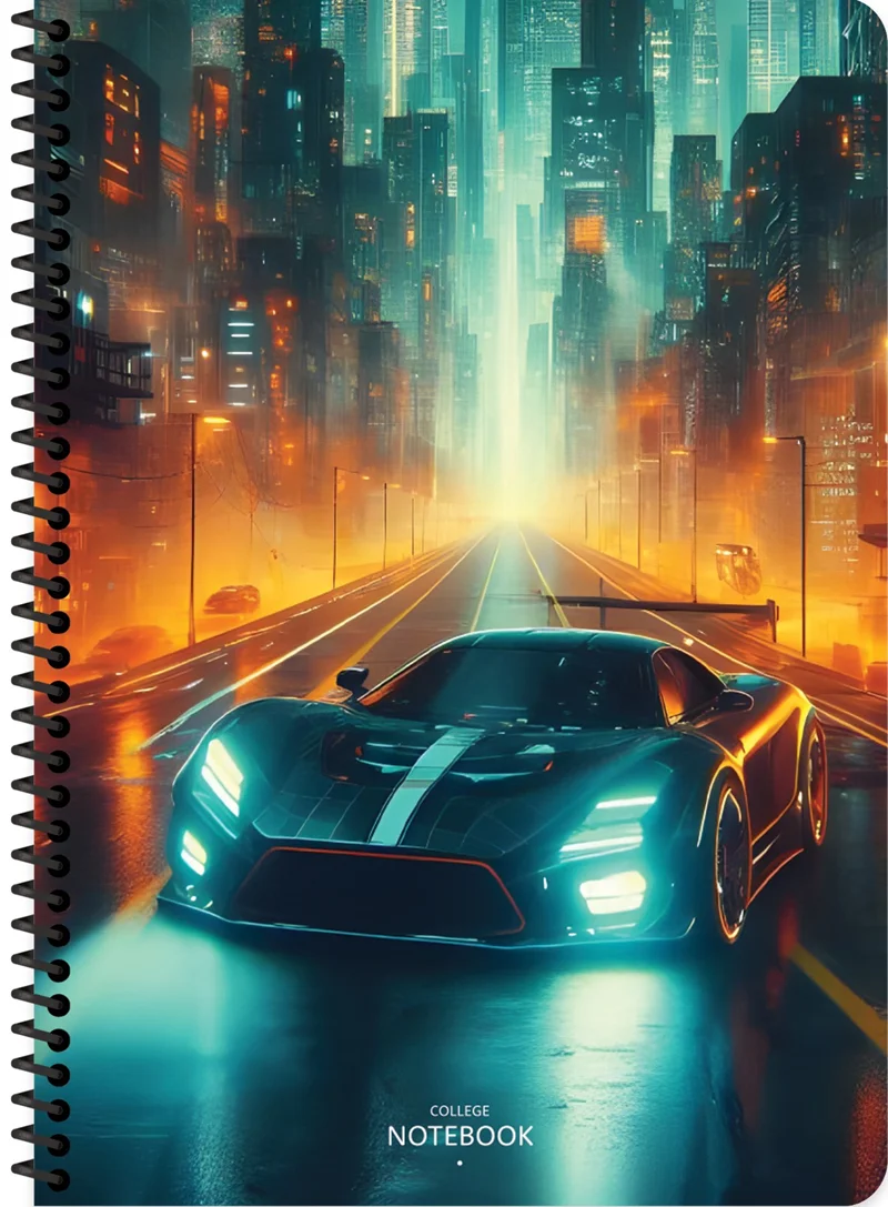 KESKİN A4 80 YP.KAR. KARTON KP.SPR.ARABALAR DEFTER 387312-99