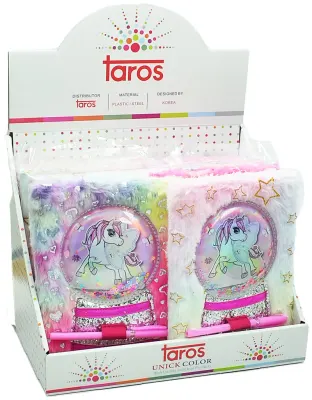 UNICK COLOR HATIRA DEFTERİ UNICORN KALEMLİ PELUŞ 7147