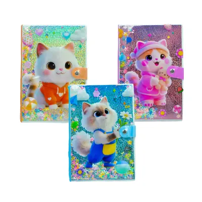 UNICK COLOR PULLU CATS ÇIT ÇITLI A5 DEFTER 9528