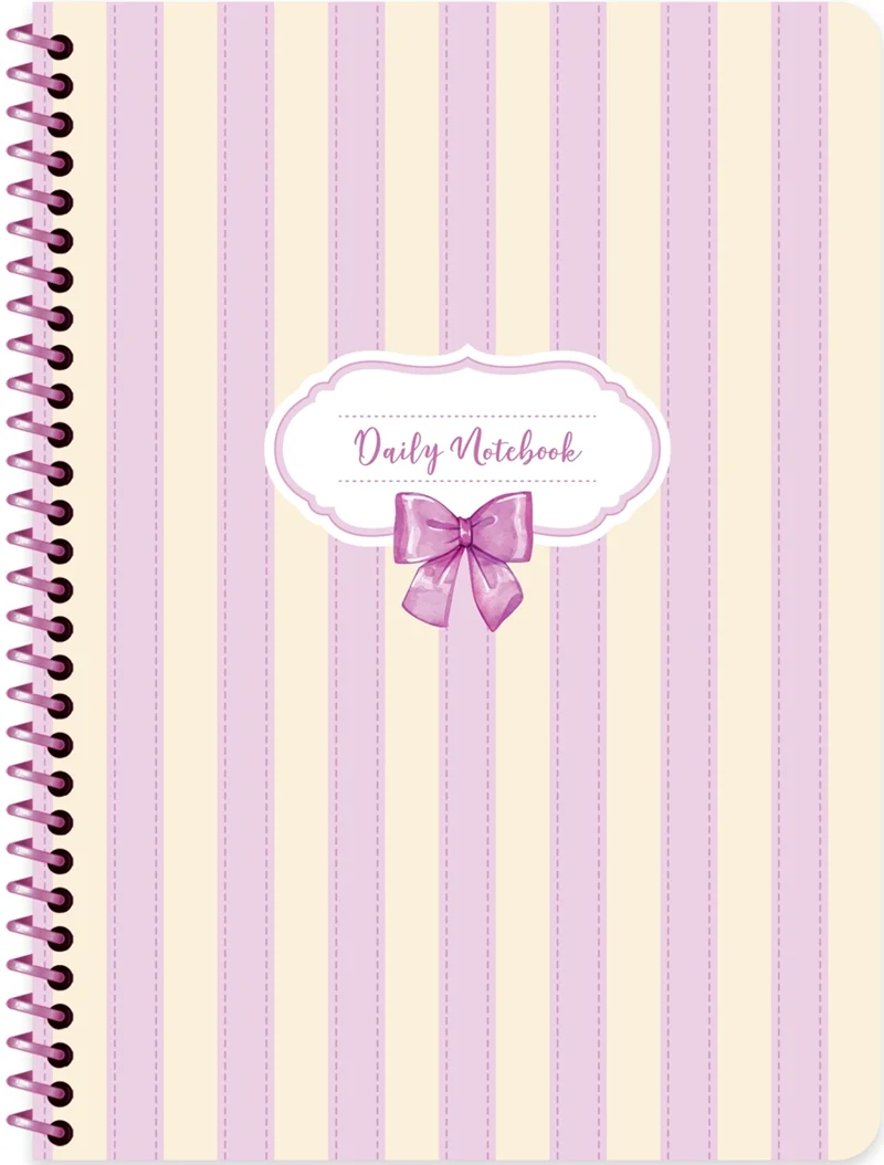 KESKİN DEFTER KURDELE 16,5x22,5 80 YP SPİRALLİ KARTON KAPAK KARELİ 386742-99