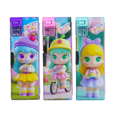 UNICK COLOR SWEET GIRL FONKSİYONEL KALEMKUTU 9833
