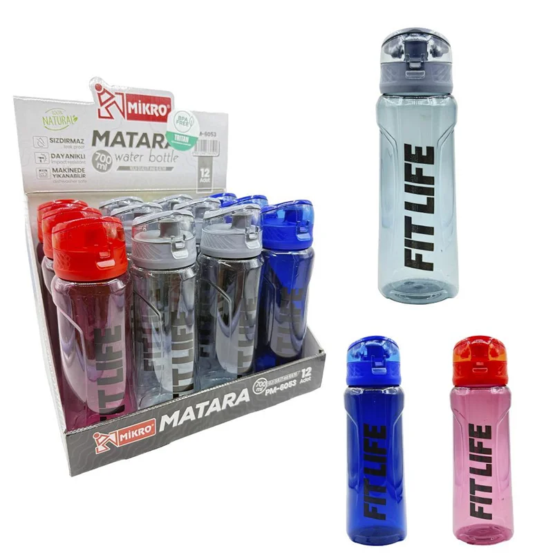 MİKRO MATARA PM-6053 700 ML FIT LIFE TRITAN