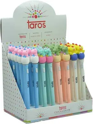UNICK COLOR JEL KALEM YUMURTA HAYVANLAR IŞIKLI 48 Lİ 7499
