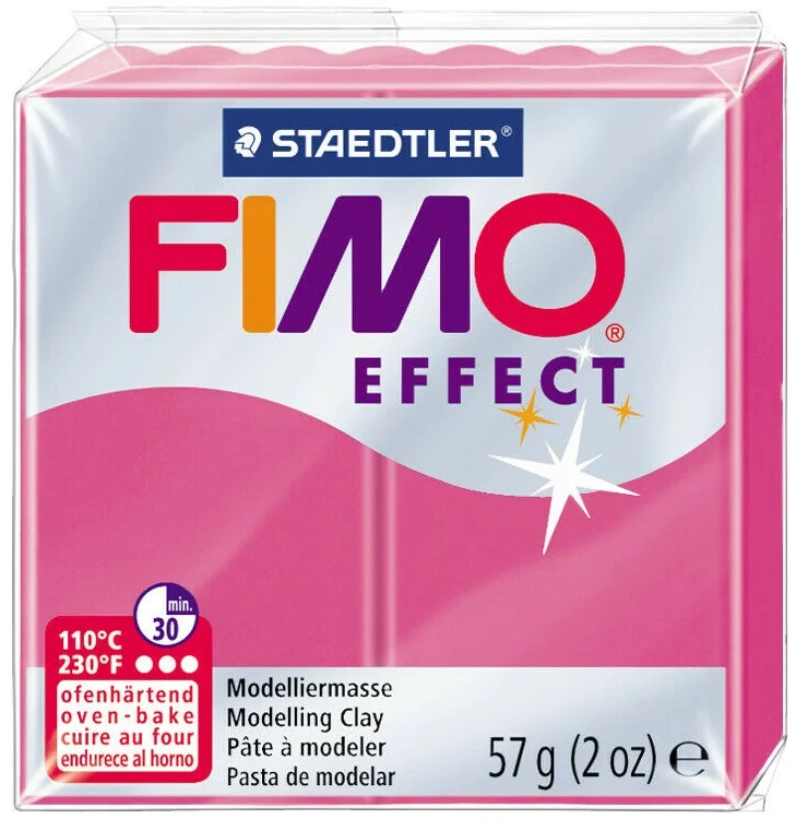 FIMO SOFT MODELLEME KİLİ 57 GR KRİSTAL YAKUT 8020-286 03