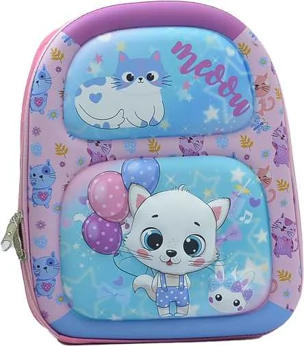 UNICK COLOR SIRT ÇANTASI ORTA BOY KABARTMALI CATS 7830