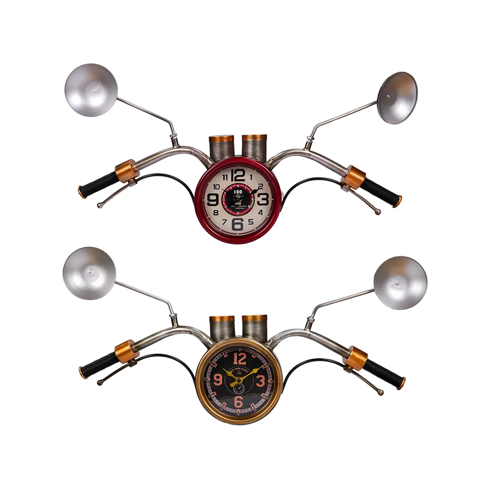 TAROS VİNTAGE MOTOR SAATLİ DUVAR BİBLOSU 9983